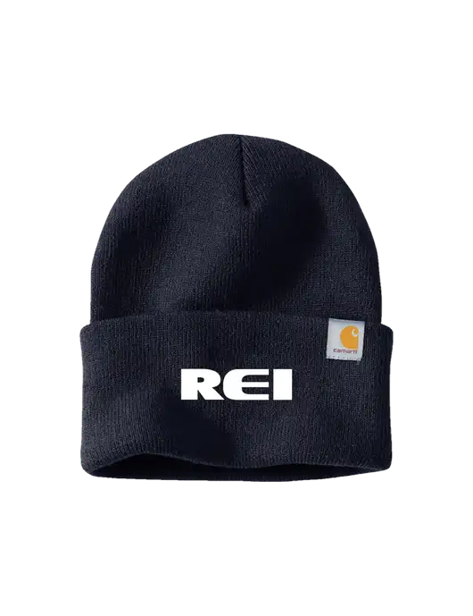 Carhartt Navy Watch Cap 2.0 w/REI Logo