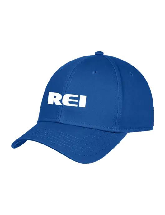 Royal Structured Cap Hook & Loop w/REI Logo