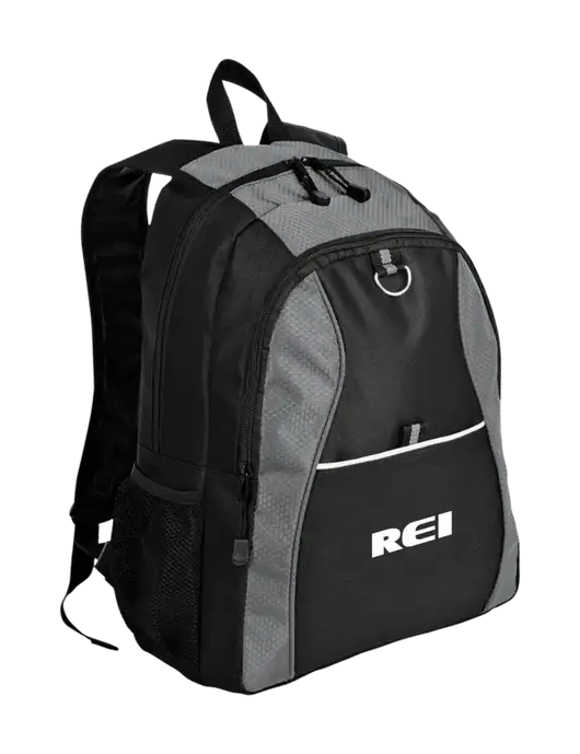 Honeycomb Grey/Black Backpack w/REI Logo