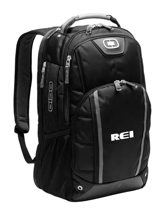 OGIO Black Bolt Pack w/REI Logo