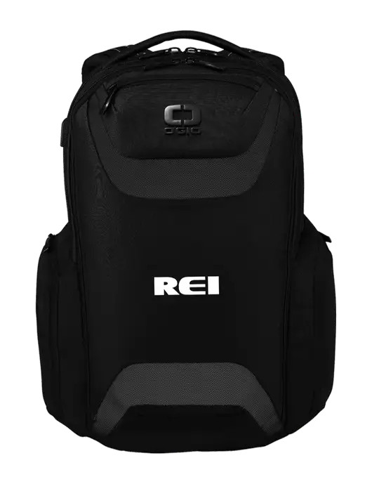 OGIO Black Charcoal Connected Pack w/REI Logo
