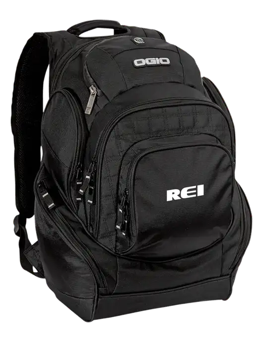 OGIO Black Mastermind Pack w/REI Logo