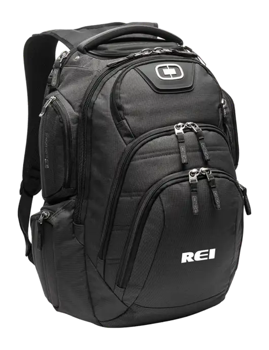 OGIO Black Surge RSS Pack
 w/REI Logo