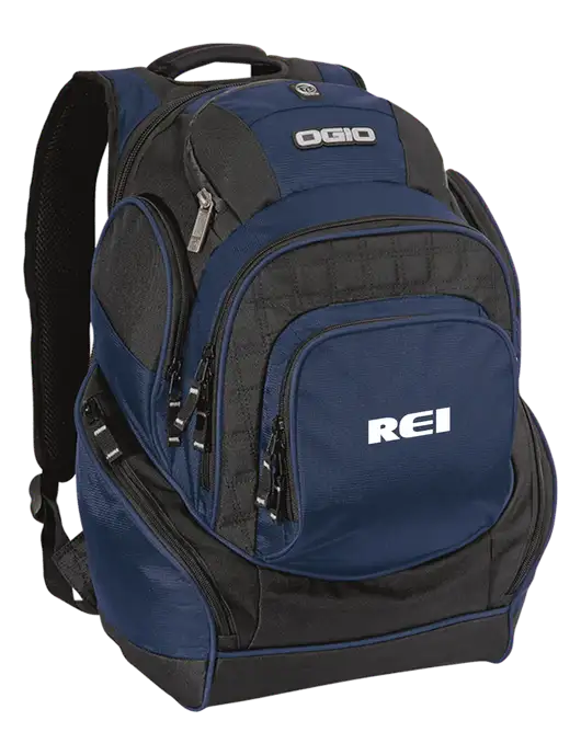 OGIO Navy Mastermind Pack w/REI Logo