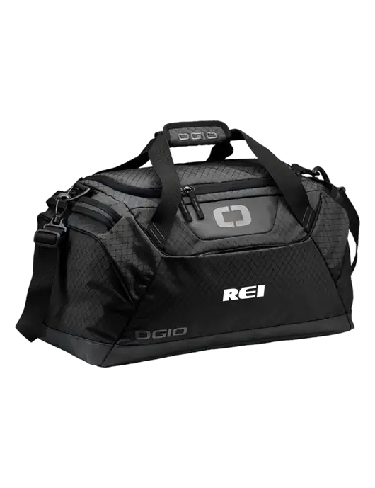 OGIO Black Catalyst Duffle
 w/REI Logo