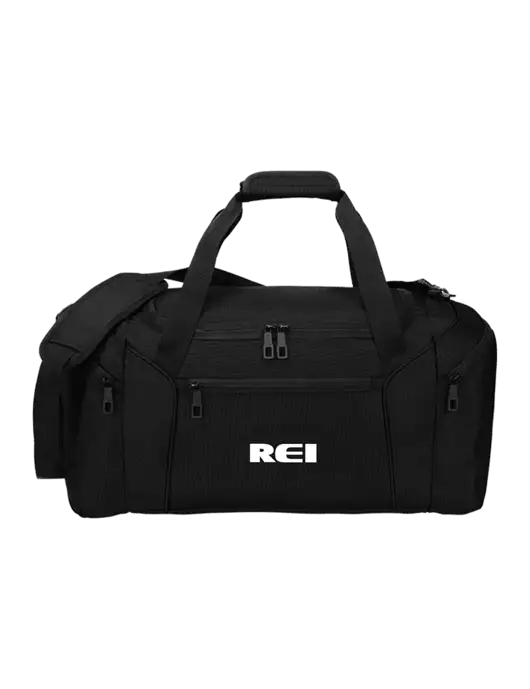 Slim & Lite Black Duffel    w/REI Logo