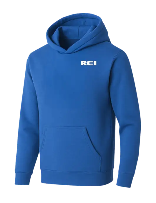 BELLA+CANVAS Royal Sponge Fleece Pullover Hoodie w/REI Logo