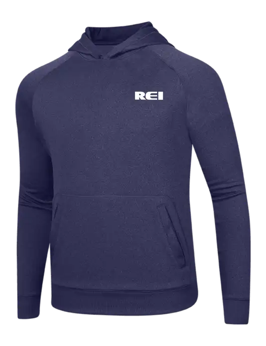 Tech True Navy Fleece Hooded Sweatshirt w/REI Logo