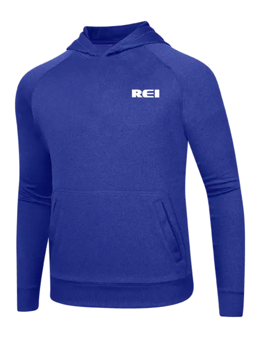 Tech True Royal Fleece Hooded Sweatshirt w/REI Logo