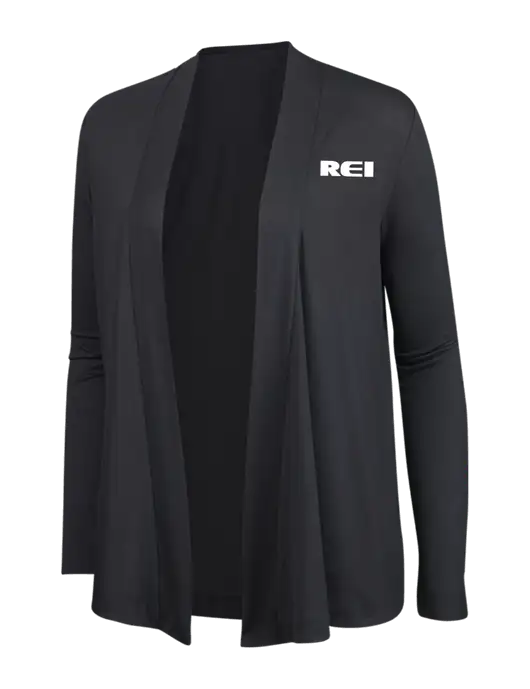 Smoke Grey Womens Concept Cardigan w/REI Logo