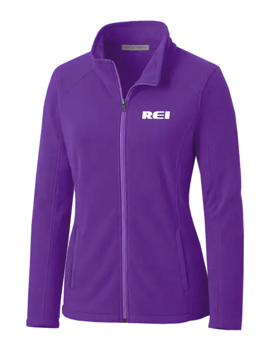 Light Purple Womens Microfleece Jacket w/REI Logo