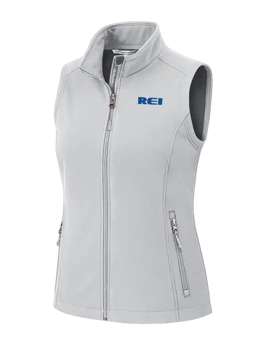 Marshmellow Womens Core Soft Shell Vest w/REI Logo