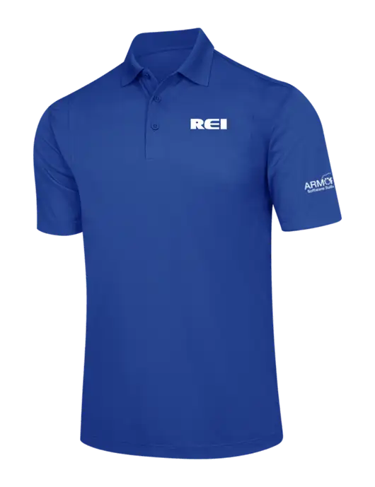 Royal Micropique Sport-Wick Polo w/REI Logo, Armor Logo