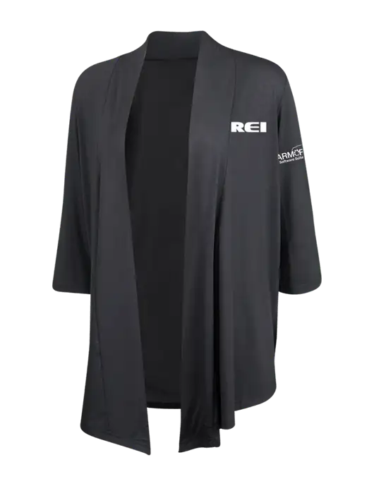 Grey Smoke Womens Concept Shrug w/REI Logo, Armor Logo